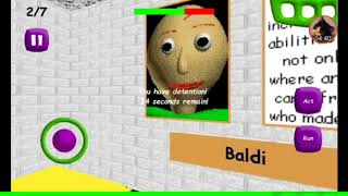 Играю в Baldi's Basics in Education and Learning на Android #1.1 (без звука, только с музыкой)