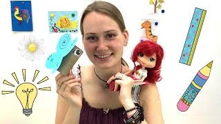 Земляничка превращает мусор в бабочку. Поделки для детей