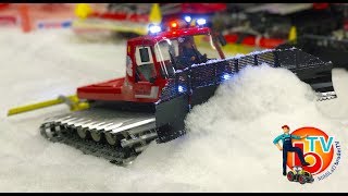 BRUDER TV - Kids Truck Video - Snowcat  - Snow grooming in ModellBau Wels 2017