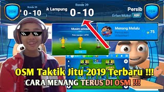 ONLINE SOCCER MANAGER TACTICS - TAKTIK 2019 TERBARU TAK TERKALAHKAN !!