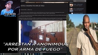 ANONIMOUS ARRESTADO POR ARMA DE FUEGO - Habla de la Persecucion de la Policia de PR (Entrevista)