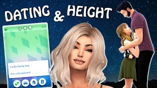 The Sims 4: ONLINE DATING APP + HEIGHT SLIDERS!!!!