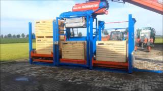 Demonstratie Mechatec Vario Fill Flowmaster kistenvuller