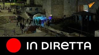 Città Vecchia di Gerusalemme: vista serale durante crescente escalation