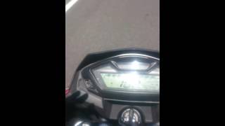 Honda CB Hornet Top Speed 129kmph