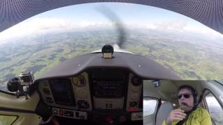 150NM Solo Navigationsflug Leg 1, LSZK-LSGE