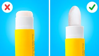 CARA ANEH MENYELUNDUPKAN MAKEUP KE KELAS || Cara Menyelundupkan Camilan ke Penjara oleh 123 GO Like!