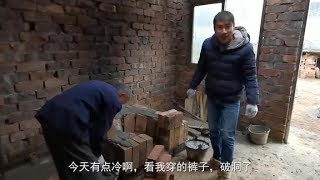 湖南农村柴火灶这样打 火力旺盛比煤气强 过年过节必备啊