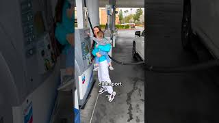 Gas prices in the US California