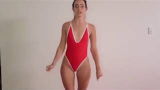 LINGERIE BIKINI TRY HAUL GIRLS COMPILATION