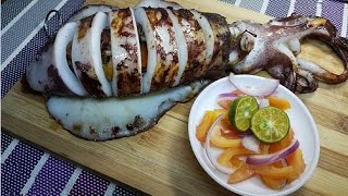 Inihaw na Pusit (Grilled Squid)