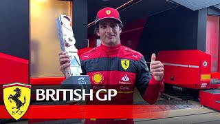 Carlos’ message for the Tifosi after the British GP