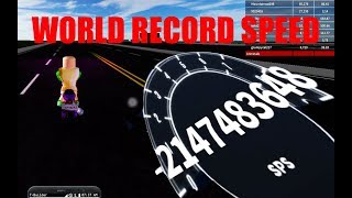 INSANE GLITCH -2,000,000,000 SPS | Roblox Vehicle Simulator