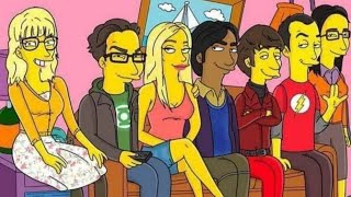 The Simpsons: Big Bang Theory - Opening Scene & Couch Gag | Intro | ???????? 1080p