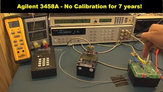 Agilent 3458A Accuracy After 7 Years With No Calibration.