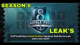 Season 8 new Leak's 0.13.5 new bizon gun, scarl upgrade,new avatar,new frame new outfits
