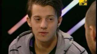 Alex Moreno at the MTV-Channel (Guest at the Chorus Show)