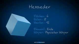 Die platonischen Körper der heiligen Geometrie (Deutsch/German)