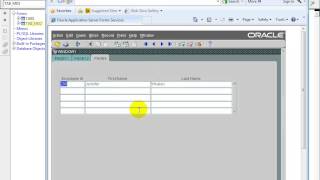 Oracle Forms Training: Master Details with Tab Canvas