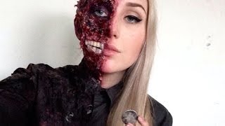 Harvey Dent | Two Face Special FX HALLOWEEN Makeup Tutorial