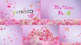 After Effects Template: Petals Reveal