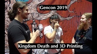 Kingdom Death and 3D Printing, an Interview With Team Death at Gencon 2019