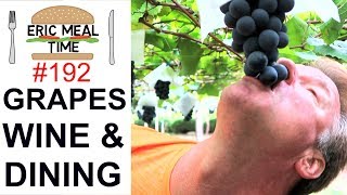 JAPAN GRAPES + WINE & COUNTRY DINING - Eric Meal Time #192
