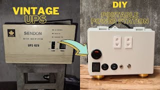 Build your own Portable POWER STATION for Solo Camping