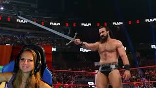 WWE RAW Baron Corbin VS Drew McIntyre (FEELS BAD MAN) 8/9/21