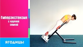 ГИПЕРЭКСТЕНЗИЯ с Круглой Спиной ➨ ЯГОДИЦЫ