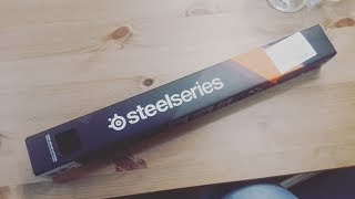 Распаковка коврика Steelseries | Unboxing mousepad Steelseries.