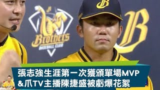 【重點剪輯】張志強生涯首次MVP訪問&陳捷盛被虧爆了