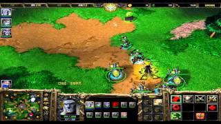 Warcraft 3 1v3 Insane UD First Person