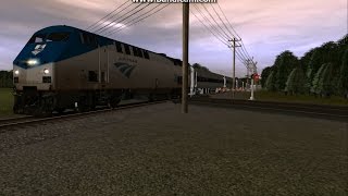 Trainz 12 - Amtrak Blue Water at 110 MPH
