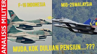 Lebih Muda, Pesawat Tempur Malaysia Ini Duluan Pensiun Dari F16 Indonesia