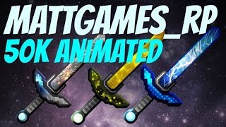 MattGames_RP 50k PvP Texture Pack Animated