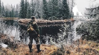 ПОХОД В ТАЙГУ В ИЗБУ НА 9 ДНЕЙ ЧАСТЬ 1 (ЖИЗНЬ В ТАЙГЕ, ОХОТА, БЫТ)