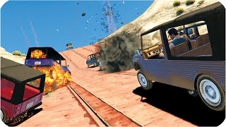 МЯСНЫЕ ГОНКИ НА ДРАНДУЛЕТАХ! (GTA 5 ONLINE ГОНКИ)