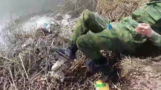 ловля рыбы на кастинговую сеть  апрель 2018