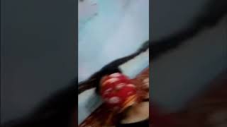 Self bondage on bed using Dupattas. Requested video fun video