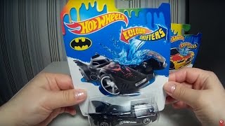 Машинки Хот Вилс меняющие цвет. + Бэтмобиль Hot Wheels color shifters. + Batmobile