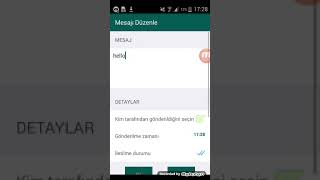 whatsapp sahte mesajlaşma
