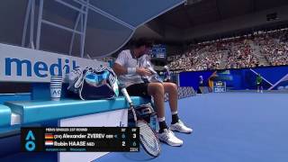 Zverev v Haase match highlights (1R) | Australian Open 2017