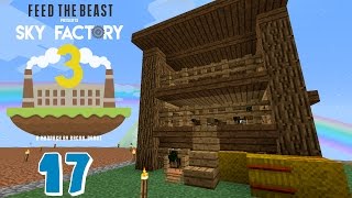 БОЛЬШОЙ КУРЯТНИК НА СКАЙБЛОКЕ | SkyFactory 3 #17 | Майнкрафт с модами