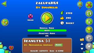 Level Complete - ZalupaHUI (Geometry Dash) Уровень Димы Нелиса