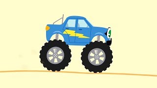 Развивающие мультфильмы - БИБИКА - Животные Австралии - Мультики про машинки и животных для детей