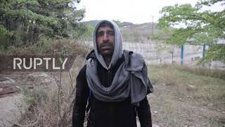 Greece: Refugees seek to cross Europe at Greek Idomeni border crossing