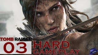 Tomb Raider Gameplay (Hard) - Part 03 - The Howls Of The Night - Let's Play (1440p)