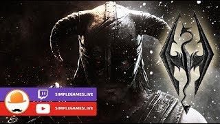 The Elder Scrolls V: Skyrim | Лук, стрелы, два чеснока! #3 Стрим SimpleGamesLive