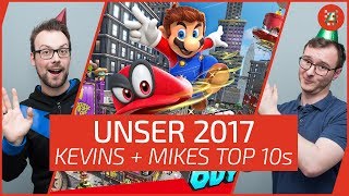 UNSER 2017 - Kevins und Mikes Top10s